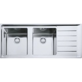 Franke NPX 621 Countertop sink Rectangular Stainless steel