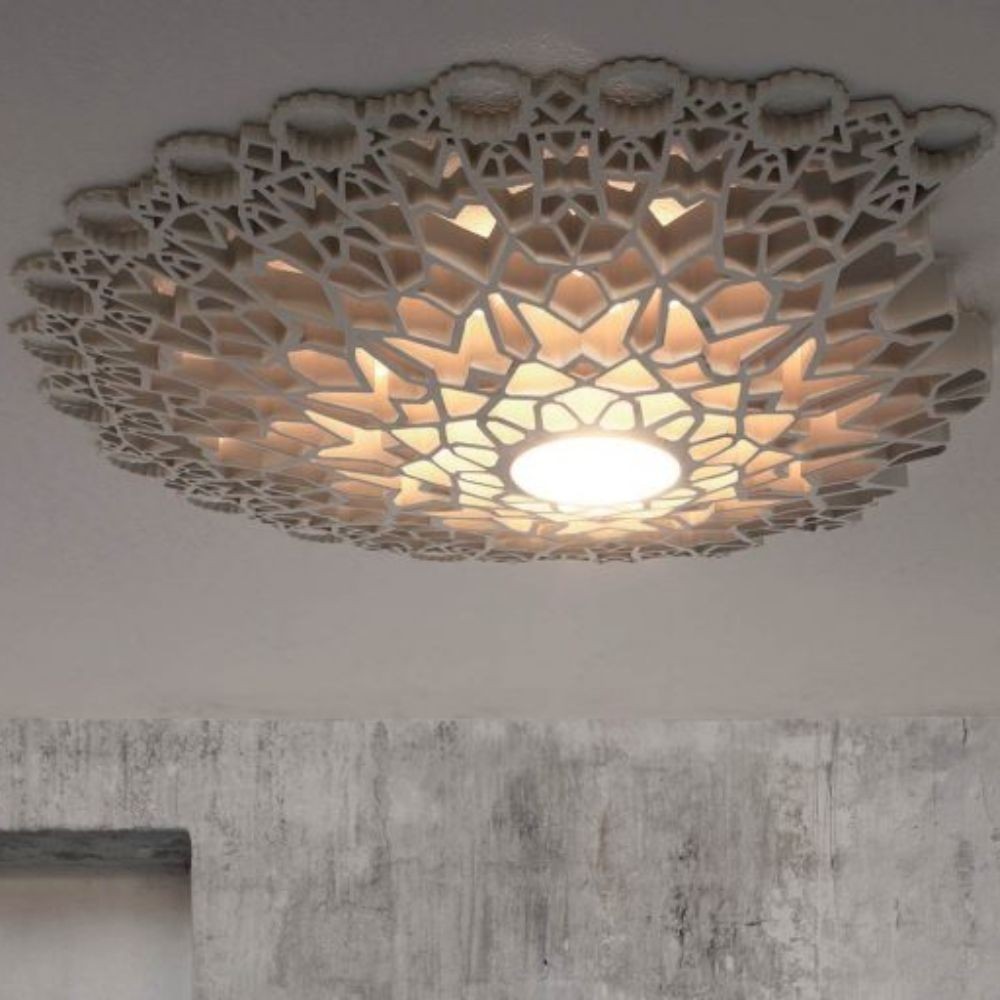 Karman Notredame wall and ceiling lamp in Technopolymer