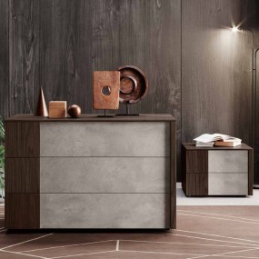 Bob bedroom group melamine essence and colored finishes