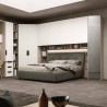 Bedroom deck wardrobe and bookcase, storage bed VQ3020