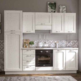Est Cucine Ronny classic modular kitchen 255 cm complete with appliances