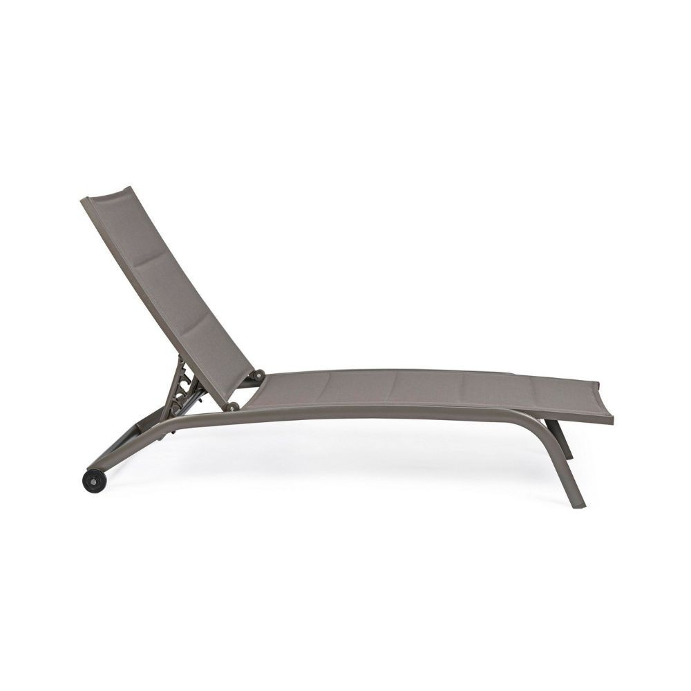 ANDREA BIZZOTTO SPA COT WITH WHEELS CLEOPAS TAUPE ZH12