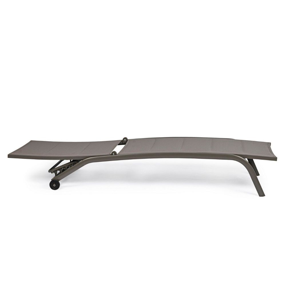 ANDREA BIZZOTTO SPA COT WITH WHEELS CLEOPAS TAUPE ZH12