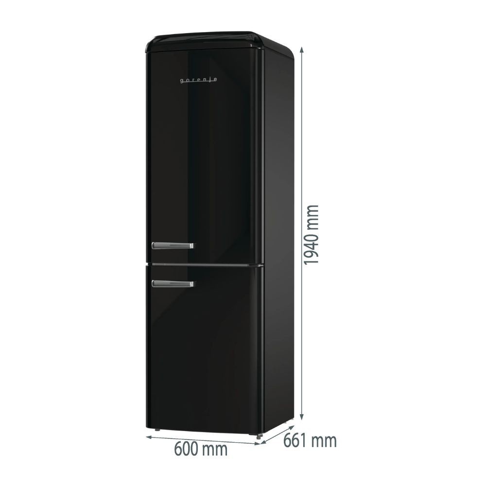 Réfrigérateur-congélateur combiné ONRK619EBK Pose libre