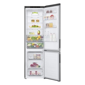 LG GBP62PZNAC.APZQEUR réfrigérateur-congélateur Pose libre 384 L A Acier inoxydable