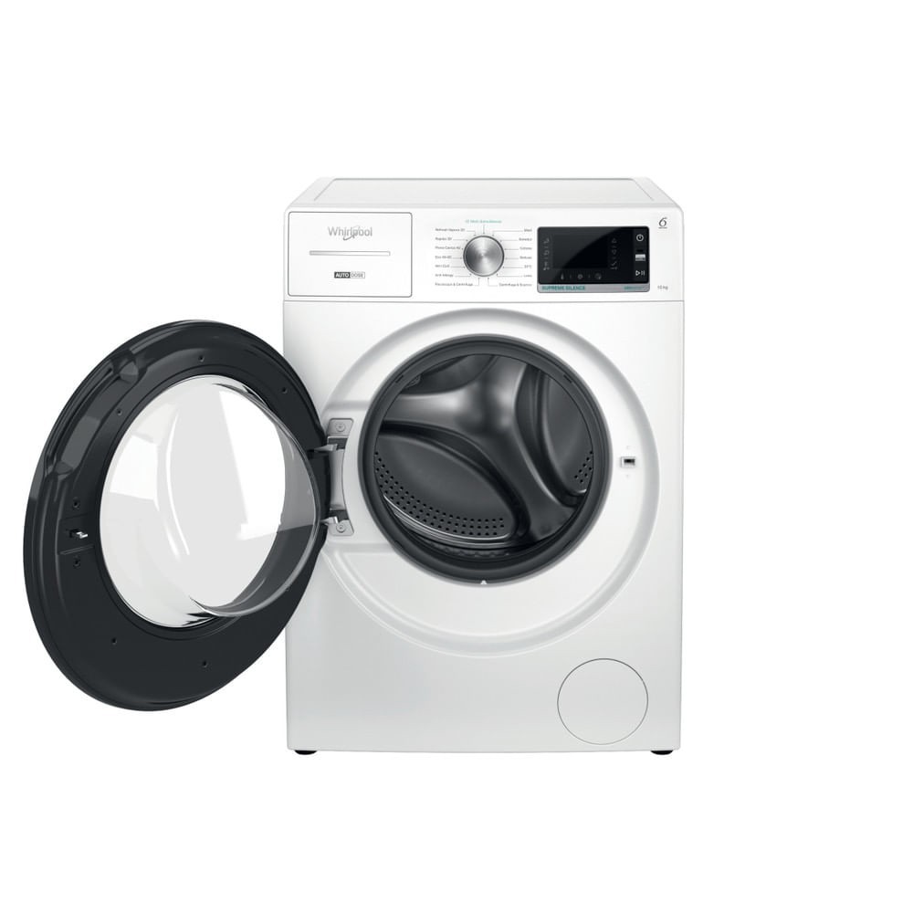 Whirlpool W7 W045WB IT washing machine Front-load 22 lbs (10 kg) 1400 RPM B White