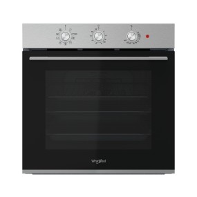 Whirlpool OMK38HU0X 71 L A Nero, Stainless steel
