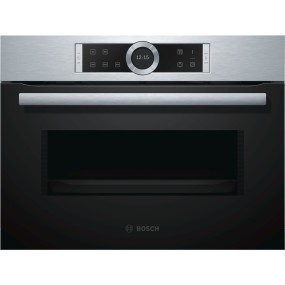 Bosch Serie 8 CFA634GS1 microwave Built-in 36 L 900 W Black, Stainless steel