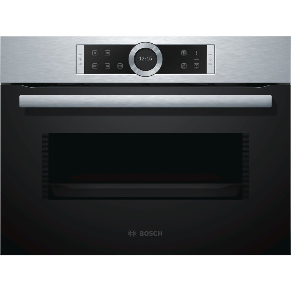 Bosch Serie 8 CFA634GS1 microwave Built-in 36 L 900 W Black, Stainless steel