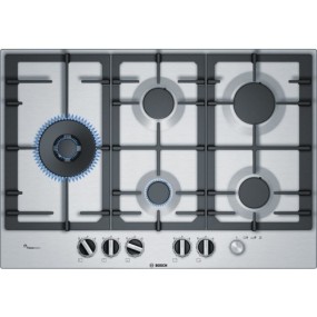 Bosch Serie 6 PCS7A5M90 hob Stainless steel Built-in Gas 5 zone(s)