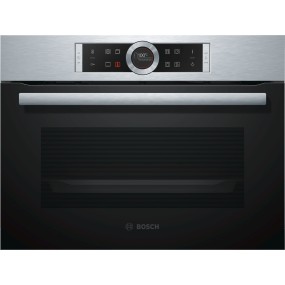 Bosch Serie 8 CBG635BS3 forno 47 L A+ Nero, Stainless steel