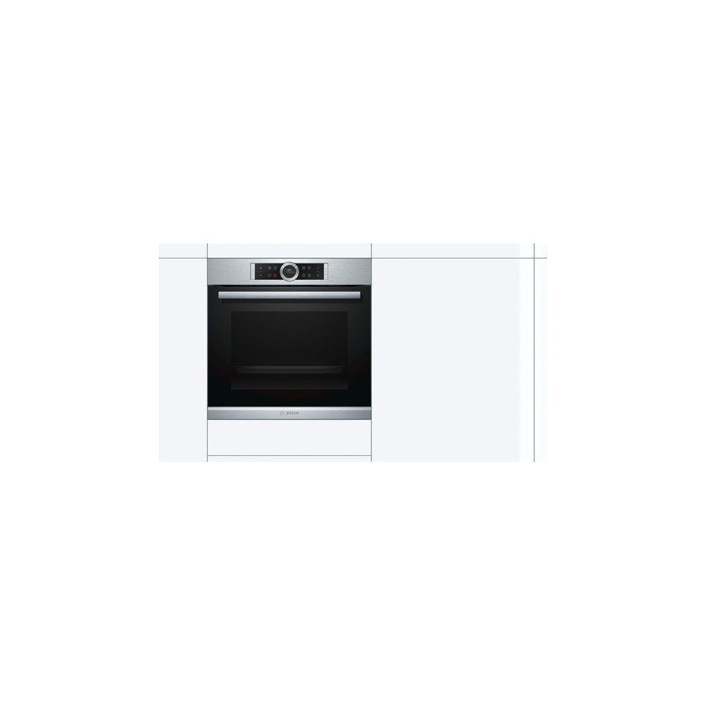 Bosch Serie 8 HBG635BS1 forno 71 L A+ Stainless steel