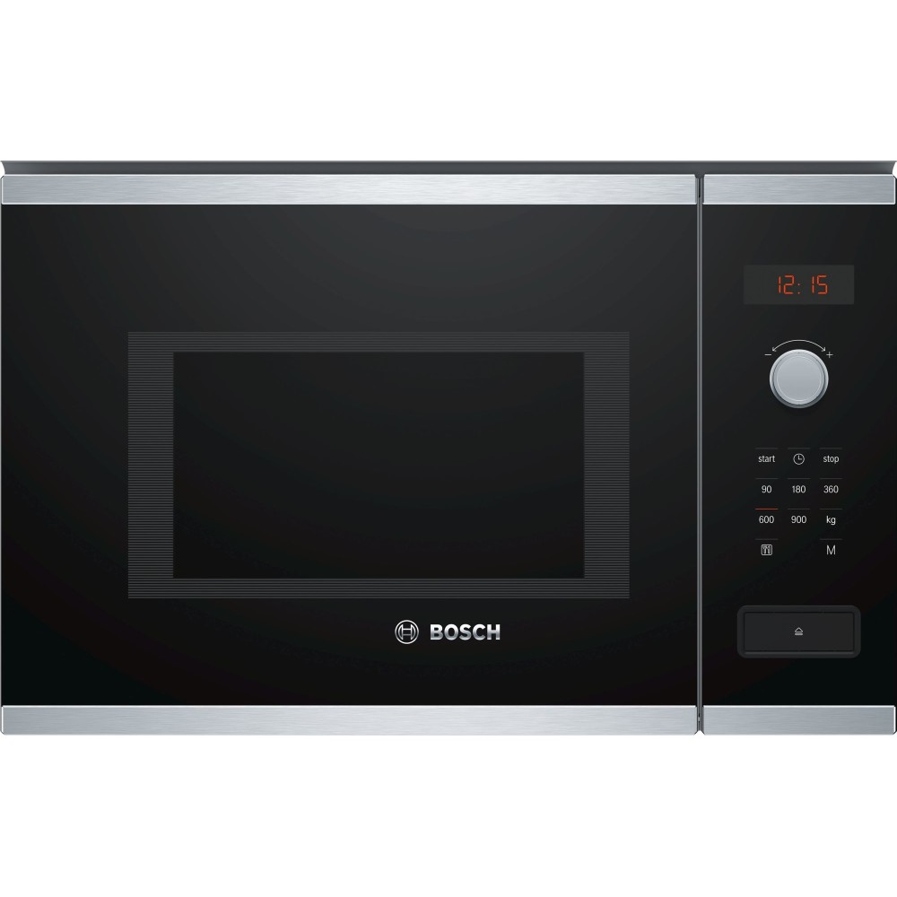 Bosch Serie 4 BFL553MS0 microwave Built-in Combination microwave 25 L 900 W Black, Stainless steel