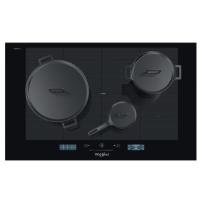 Whirlpool SMP 778 C NE IXL Black Built-in Zone induction hob 4 zone(s)