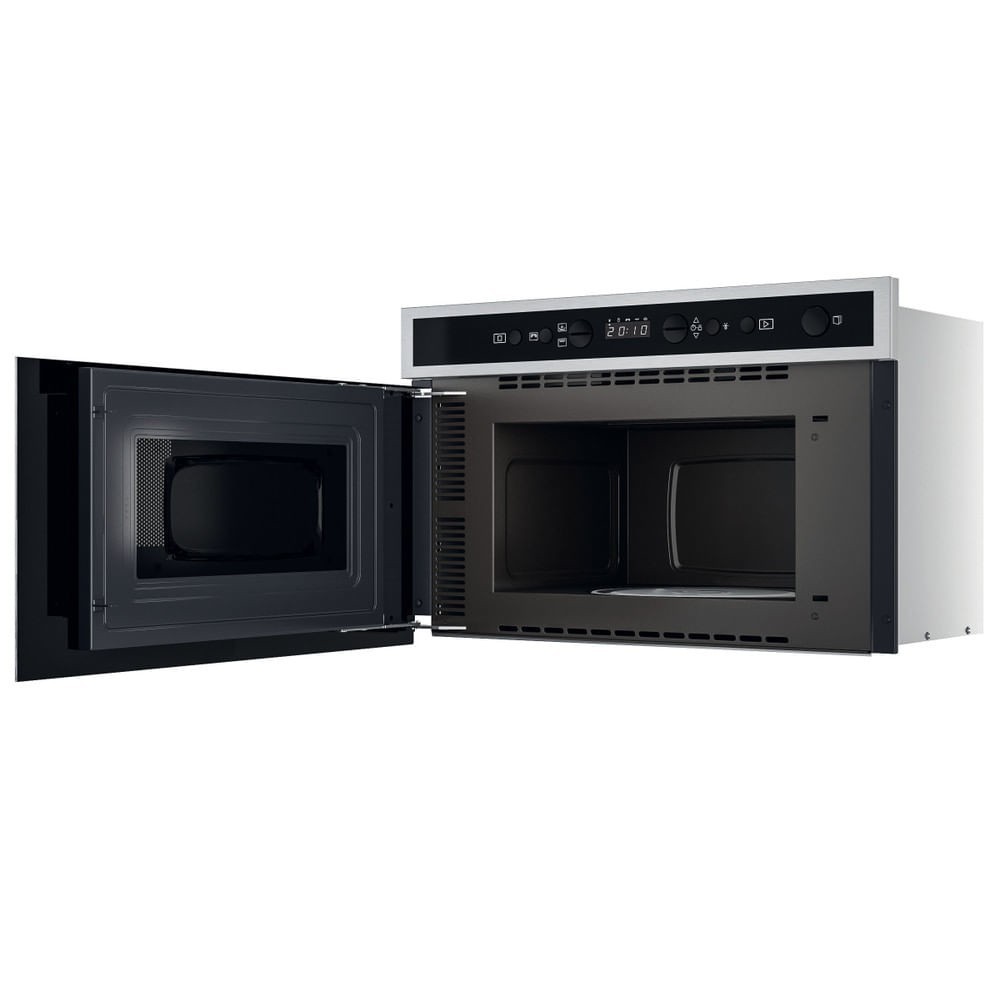 Whirlpool W6 MN840 Built-in Grill microwave 22 L 750 W Black, Stainless steel