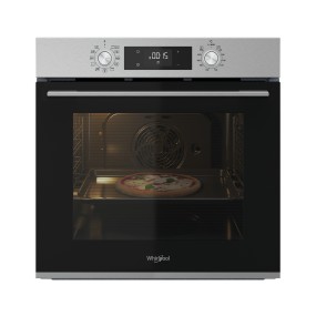 Whirlpool OMK58HU0X 71 L A+ Nero, Stainless steel