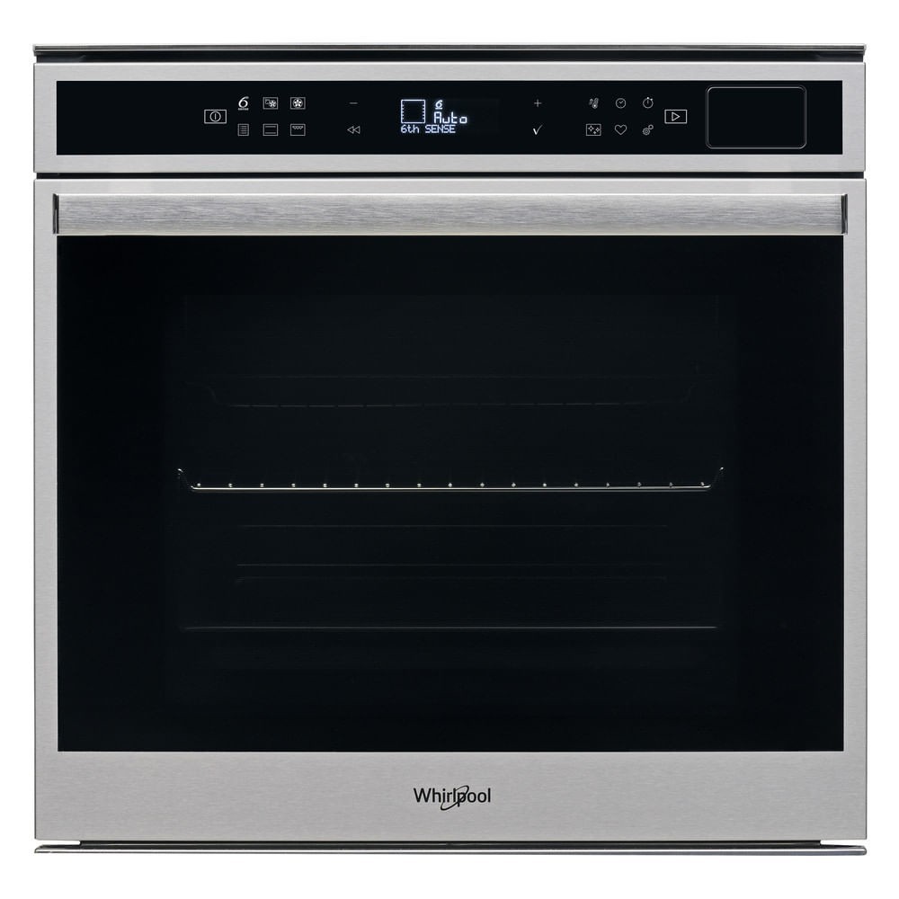 Whirlpool W6 OS4 4S1 H 73 L A+ Black, Stainless steel