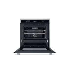 Whirlpool W6 OS4 4S1 H 73 L A+ Black, Stainless steel