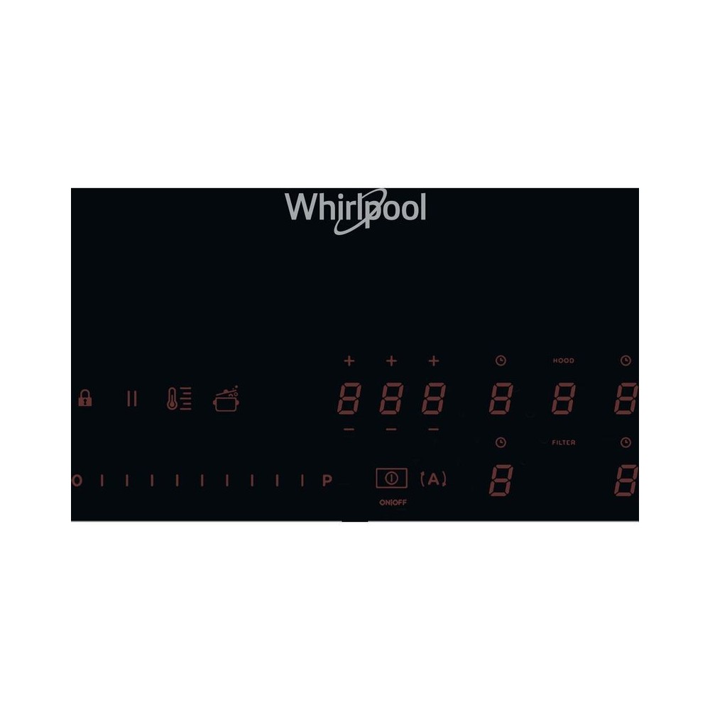 Whirlpool WVH 92 K 1 hob Black Built-in 80.4 cm Zone induction hob 4 zone(s)