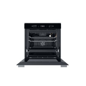 Whirlpool W7 OM4 4S1 P 73 L A+ Black, Stainless steel