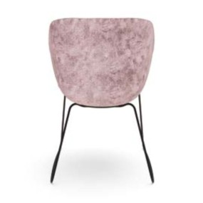 ELEONOR armchair Seat in fabric printed with NEREIN graphics