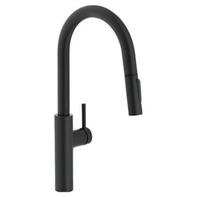 FRANKE Sink mixer with pull-out shower PESCARA satin black