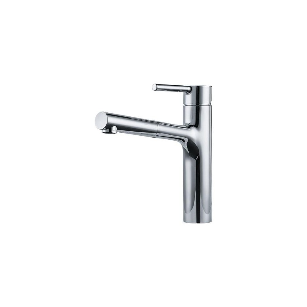 FRANKE Sink mixer with extractable shower CENTRO polished chrome