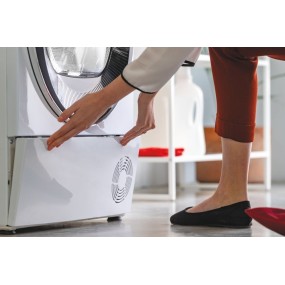 Hoover H-DRY 500 NDEH10A2TCBEXS-S tumble dryer Freestanding Front-load 22 lbs (10 kg) A++ White