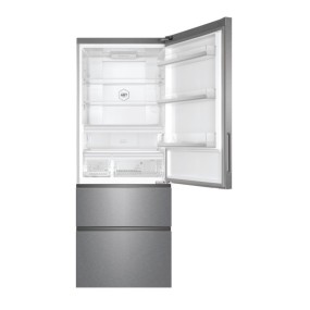Haier A4FE742CPJ réfrigérateur-congélateur Pose libre 463 L E Acier inoxydable