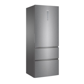 Haier A4FE742CPJ frigorifero con congelatore Libera installazione 463 L E Stainless steel