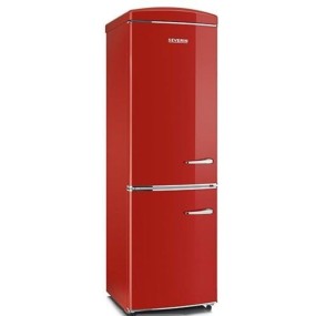 Severin RKG 8887 réfrigérateur avec congélateur Autoportante 315 L E Rouge
