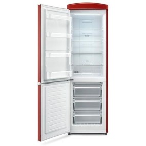 Severin RKG 8887 refrigerator with freezer Freestanding 315 L E Red