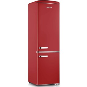 Severin RKG 8920 refrigerator with freezer Freestanding 244 L E Red