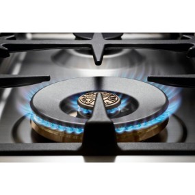 BERTAZZONI Stainless steel kitchen 90 cm 6 burners, electric oven MAS96L1EXT