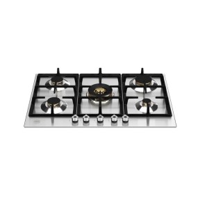 BERTAZZONI Table de cuisson à gaz avec double wok central 75 cm P755CPROX