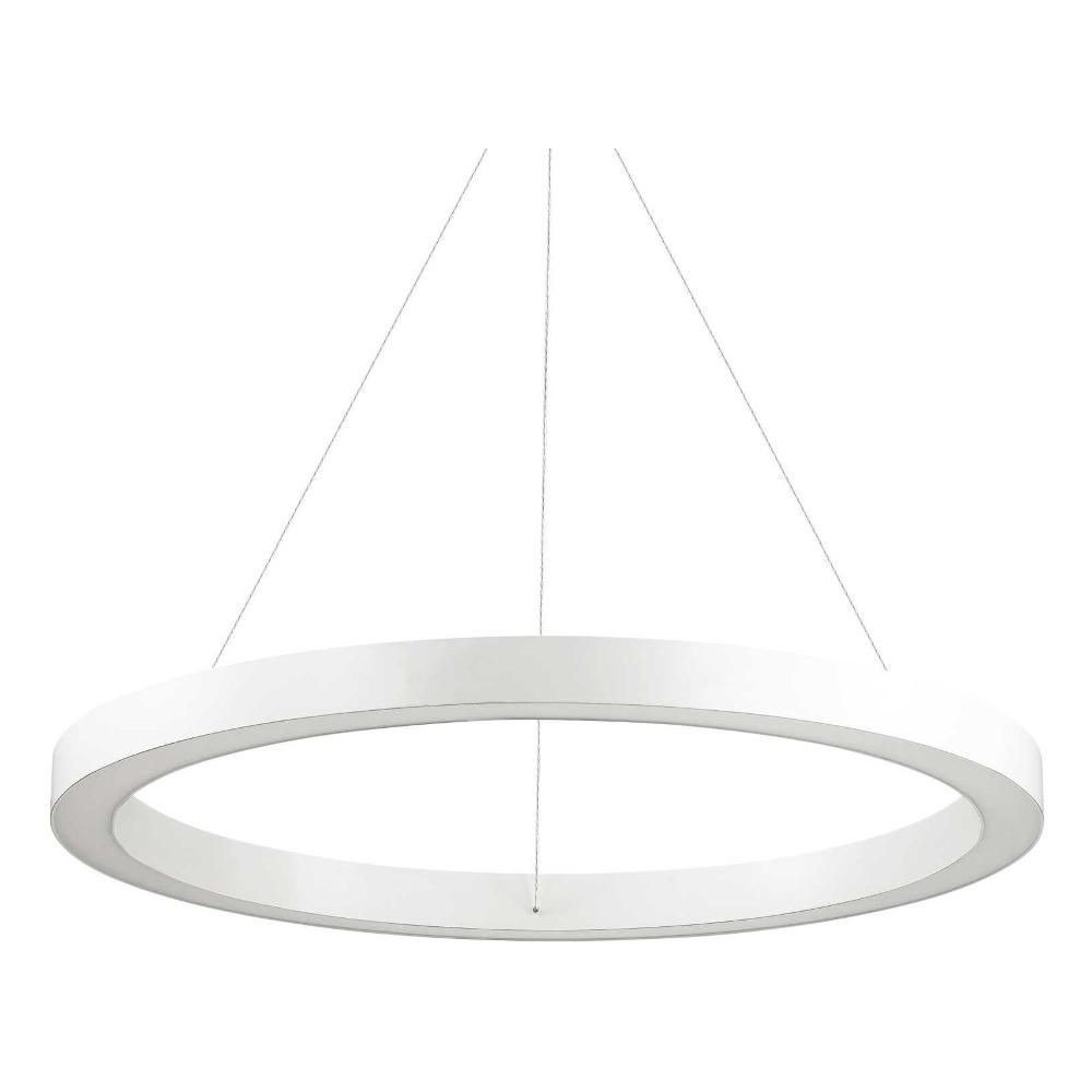 Ideal Lux ORACLE lustre sp d70 Suspension Blanc 70 cm 211381 : Éclairage Moderne et Efficace avec des Détails Exclusifs