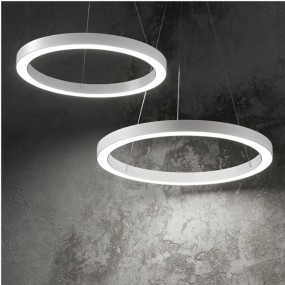 Ideal Lux ORACLE chandelier sp d70 White Suspension 70 cm 211381: Modern and Efficient Lighting with Exclusive Details