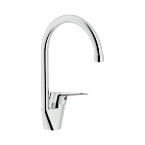 Nobili BS101113CR Sink mixer with chrome finish