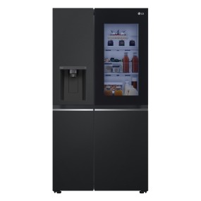 LG InstaView GSGV81EPLL frigo américain Pose libre 635 L E Noir