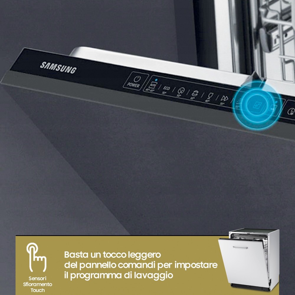 Samsung DW60M6050BB lave-vaisselle Entièrement intégré 14 couverts E