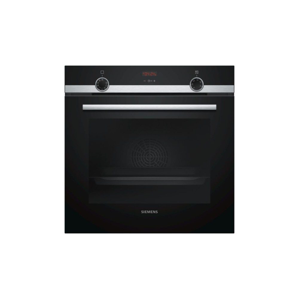 Siemens iQ300 HB532ABR0 oven 71 L 3600 W A Black, Stainless steel