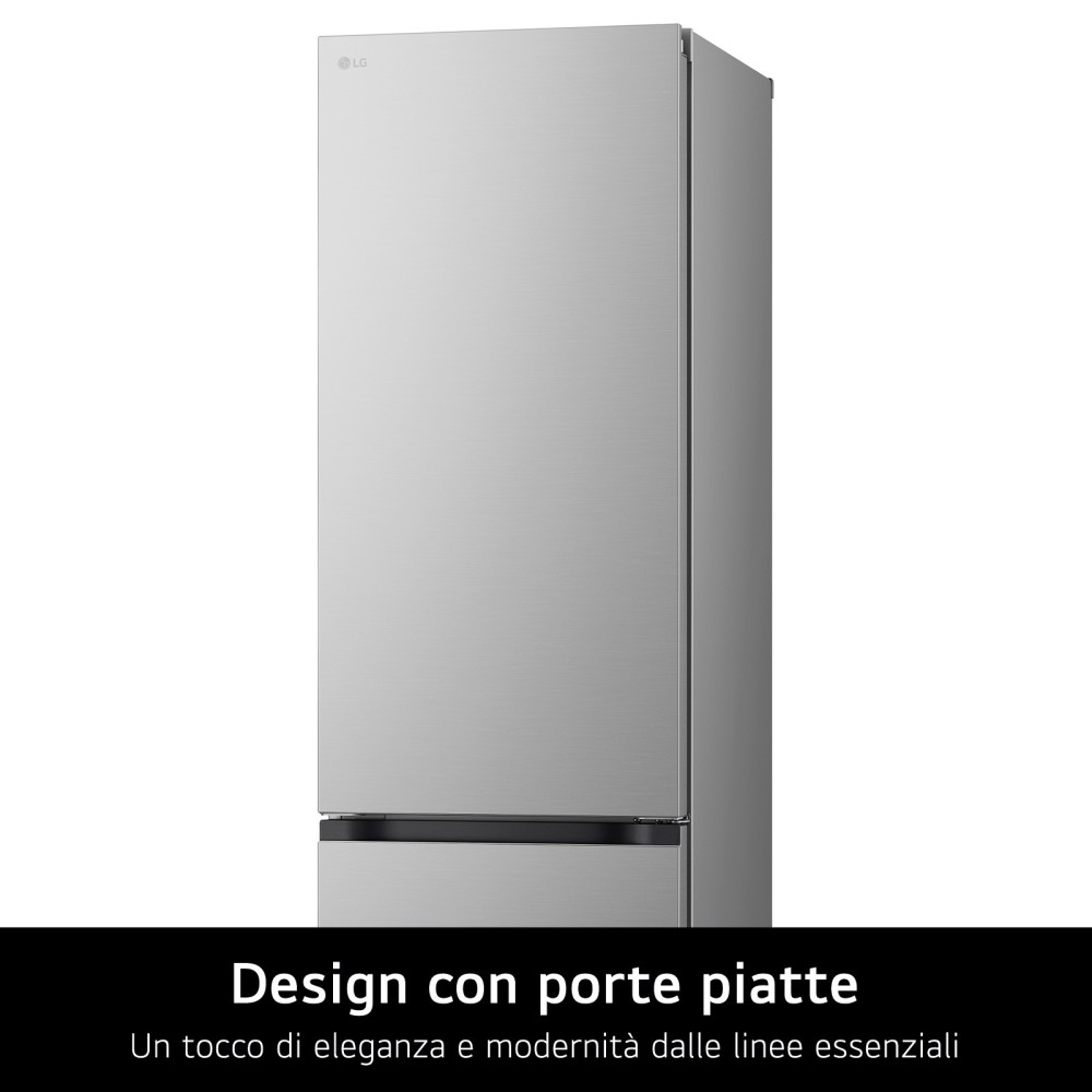 LG GBV7280DMB.AMBQEUR réfrigérateur-congélateur Pose libre 387 L D Argent