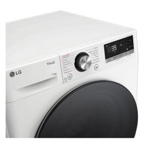 LG F4R7011TSWB washing machine Front-load 24.3 lbs (11 kg) 1400 RPM White
