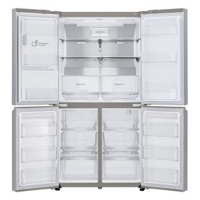 LG NatureFRESH frigorifero side-by-side Libera installazione 641 L E Acciaio inossidabile