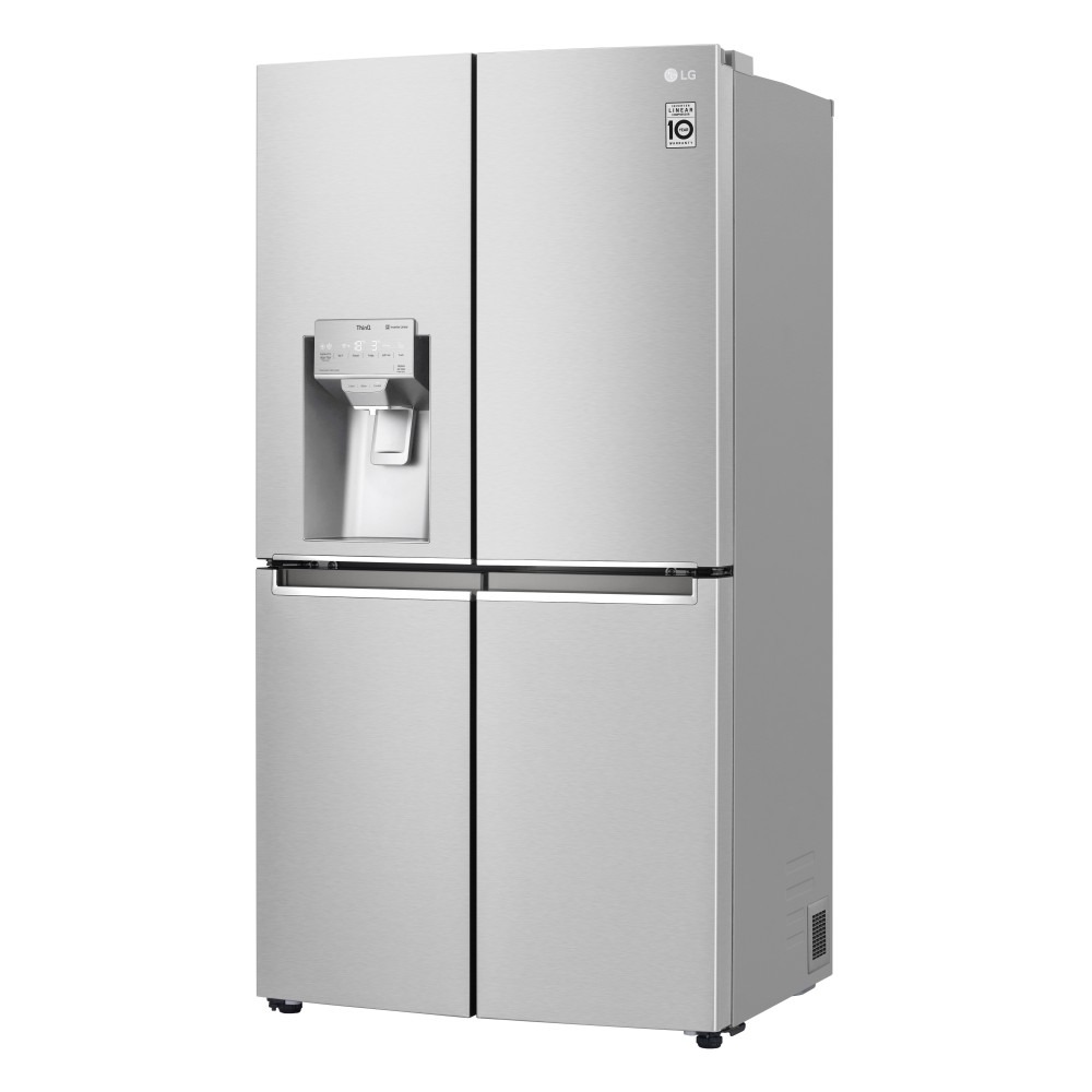 LG NatureFRESH side-by-side refrigerator Freestanding 641 L E Stainless steel
