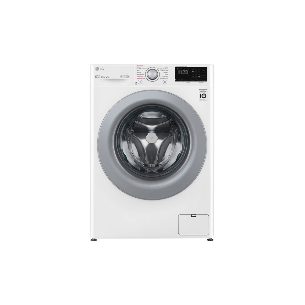 LG F4WV309S4E washing machine Front-load 19.8 lbs (9 kg) 1400 RPM White