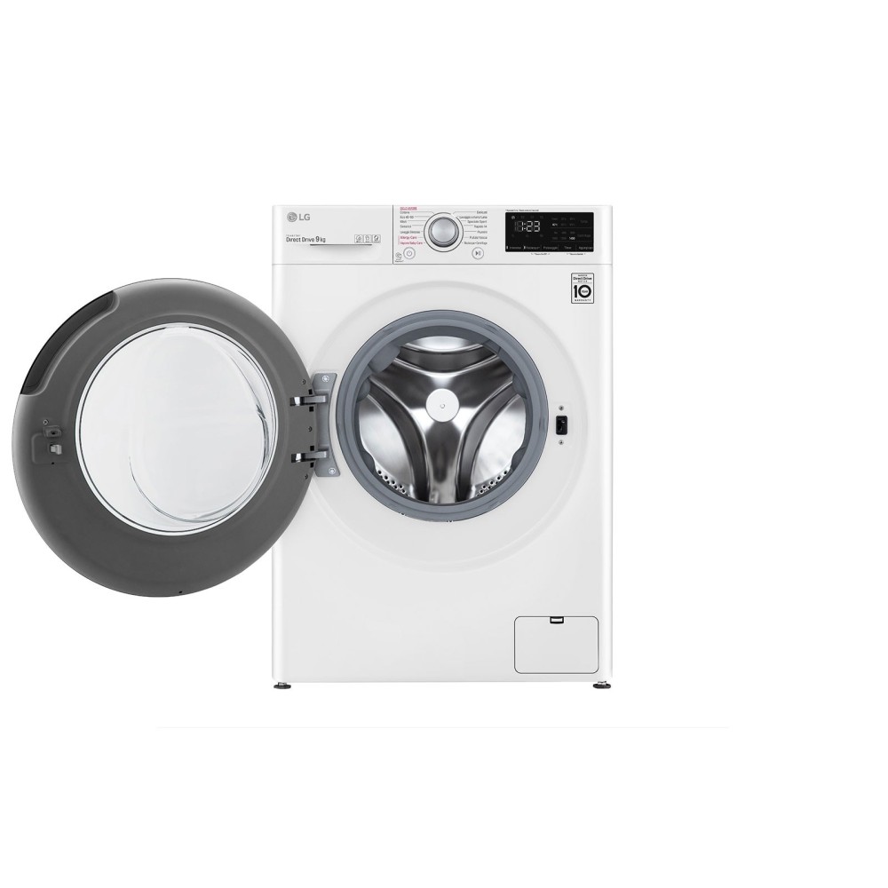 LG F4WV309S4E washing machine Front-load 19.8 lbs (9 kg) 1400 RPM White