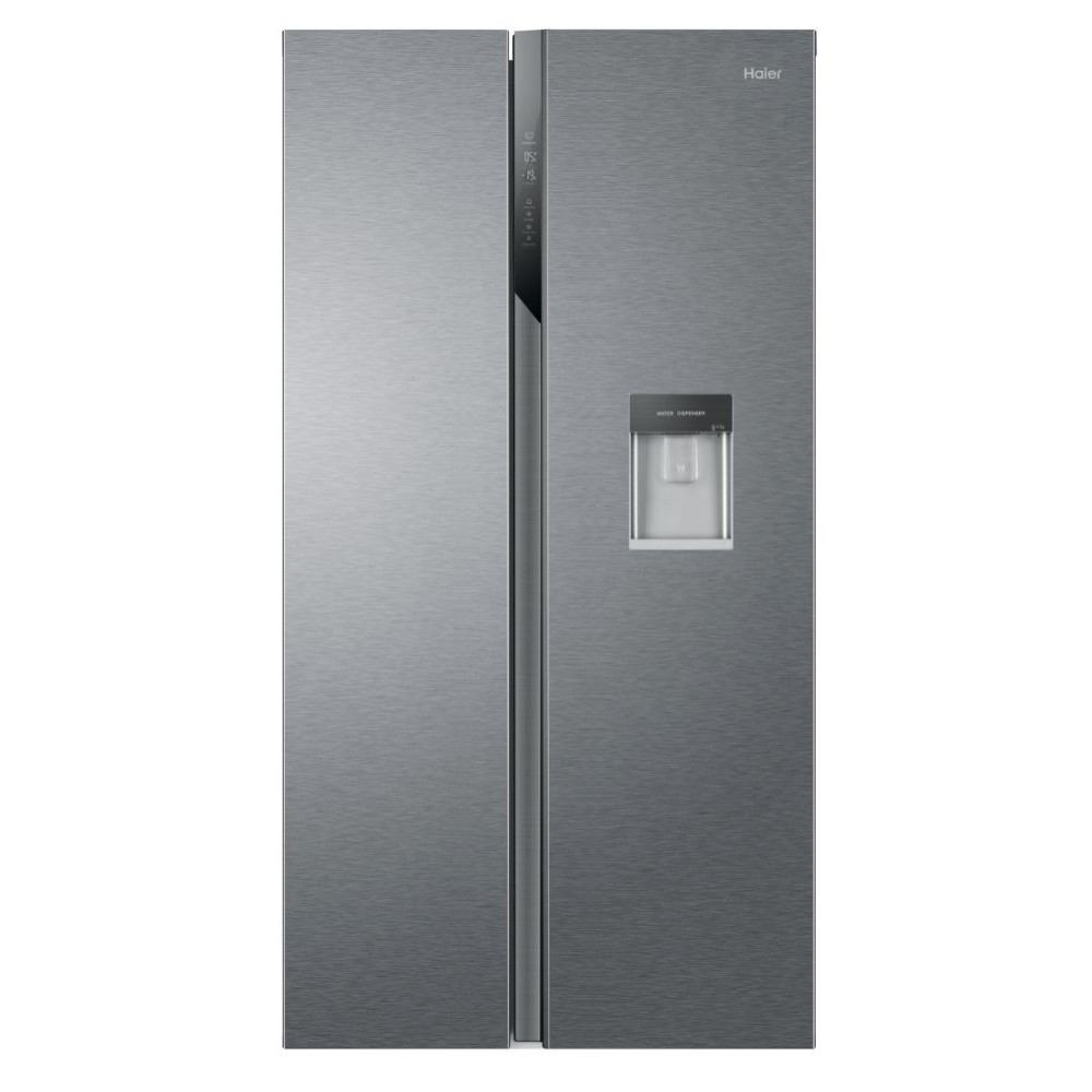 Haier SBS 90 Serie 3 HSR3918EWPG frigorifero side-by-side Libera installazione 521 L E Argento
