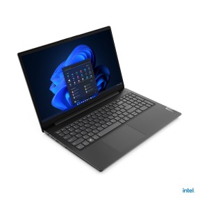 Lenovo V V15 Laptop 15.6" Full HD Intel® Core™ i3 i3-1215U 8 GB DDR4-SDRAM 256 GB SSD Wi-Fi 5 (802.11ac) Windows 11 Home Black