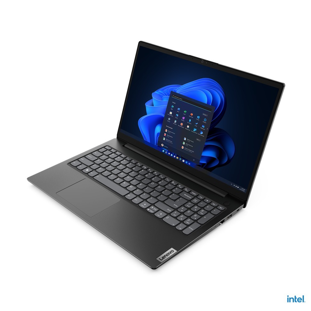 Lenovo V V15 Laptop 15.6" Full HD Intel® Core™ i3 i3-1215U 8 GB DDR4-SDRAM 256 GB SSD Wi-Fi 5 (802.11ac) Windows 11 Home Black